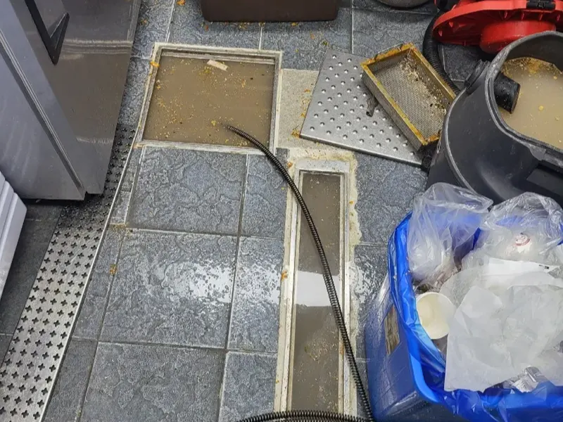 밀양 상가·주방 배관 작업사례 4