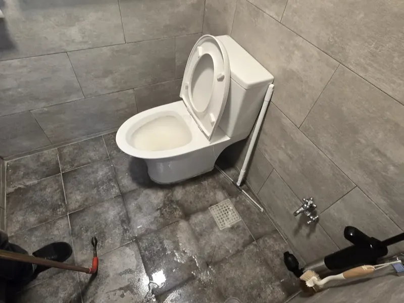 밀양 변기막힘 작업사례